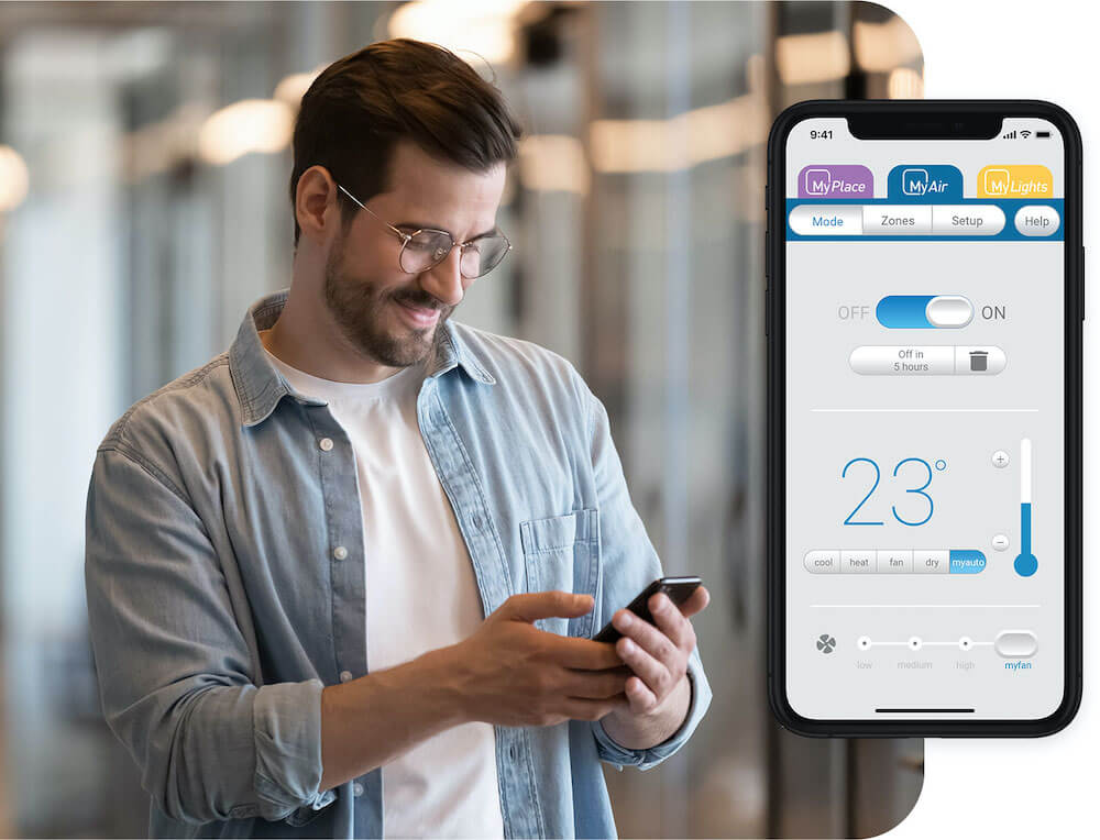 MyAir Phone Heating & Cooling App