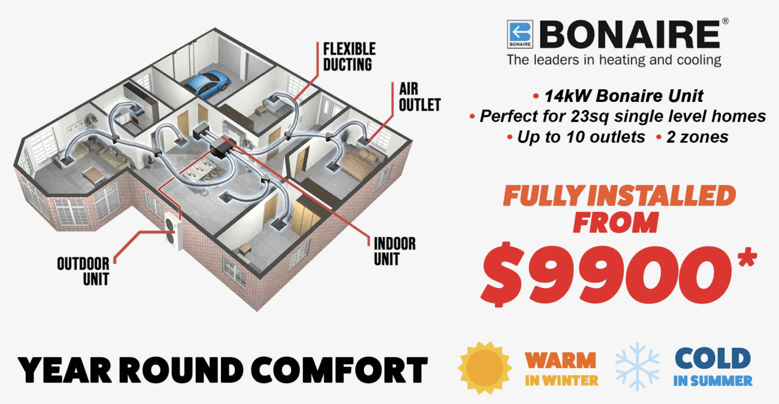 Ducted Reverse Cycle Air Conditioning Melbourne Dale Air