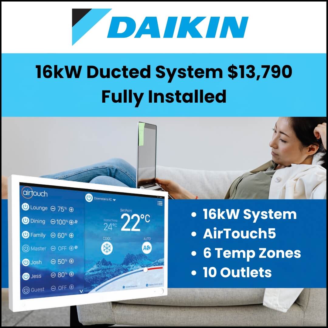 Dale Air Special Offers (1) copy 12 Daikin 16kW ducted system full installed