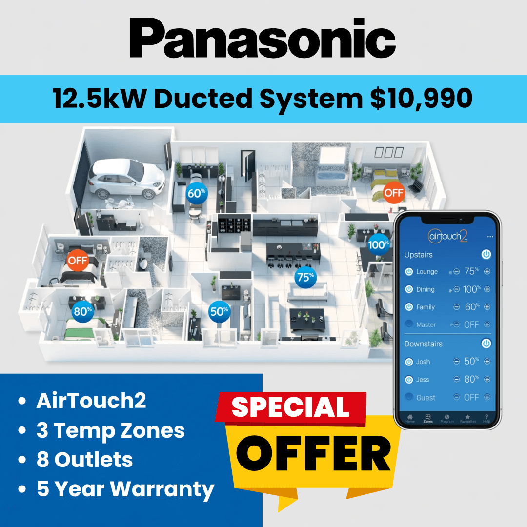 Dale Air Special Offers (1) Panasonic ducted reverse cycle special offer melbourne winter 2025