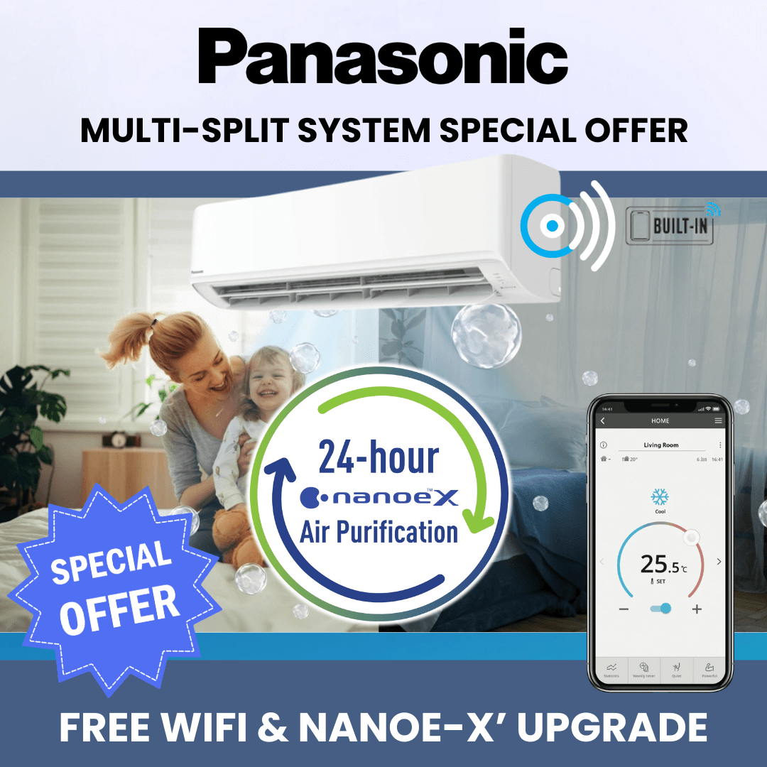 Panasonic Multi Split System Installation Special Offer