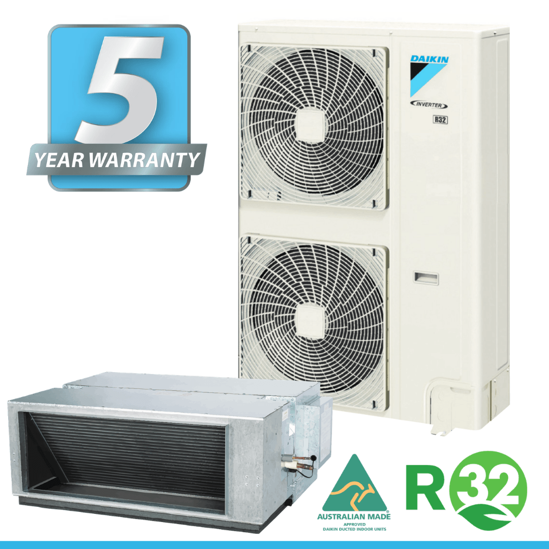 Daikin 18KW ducted reverse cycle system
