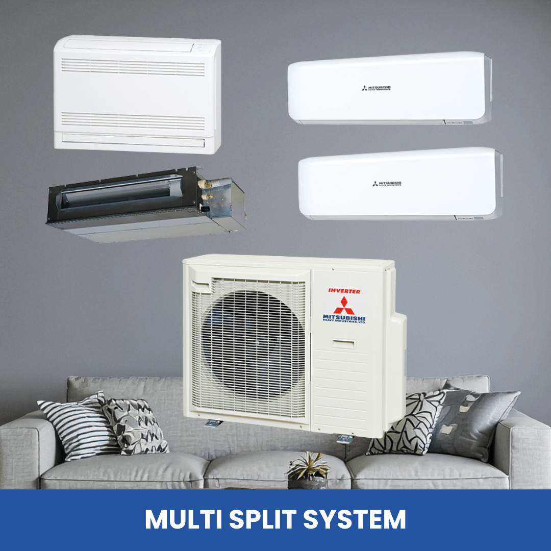 Mitsubishi Multi Split System Installation Melbourne