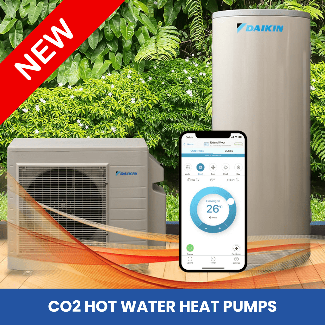 Dale Air Daikin C02 Hot Water Heat Pump Installation Melbourne