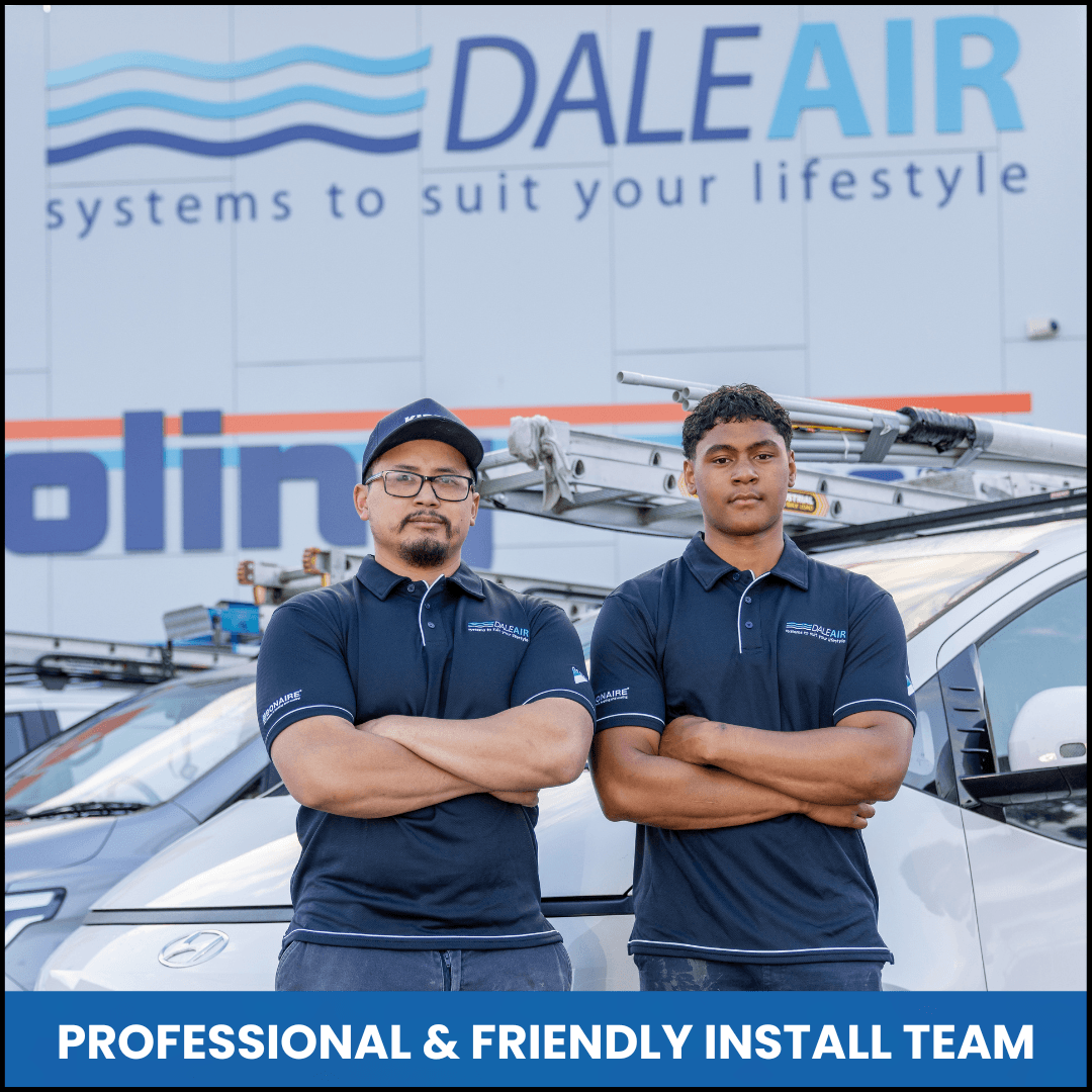 Dale Air professional and friendly install team